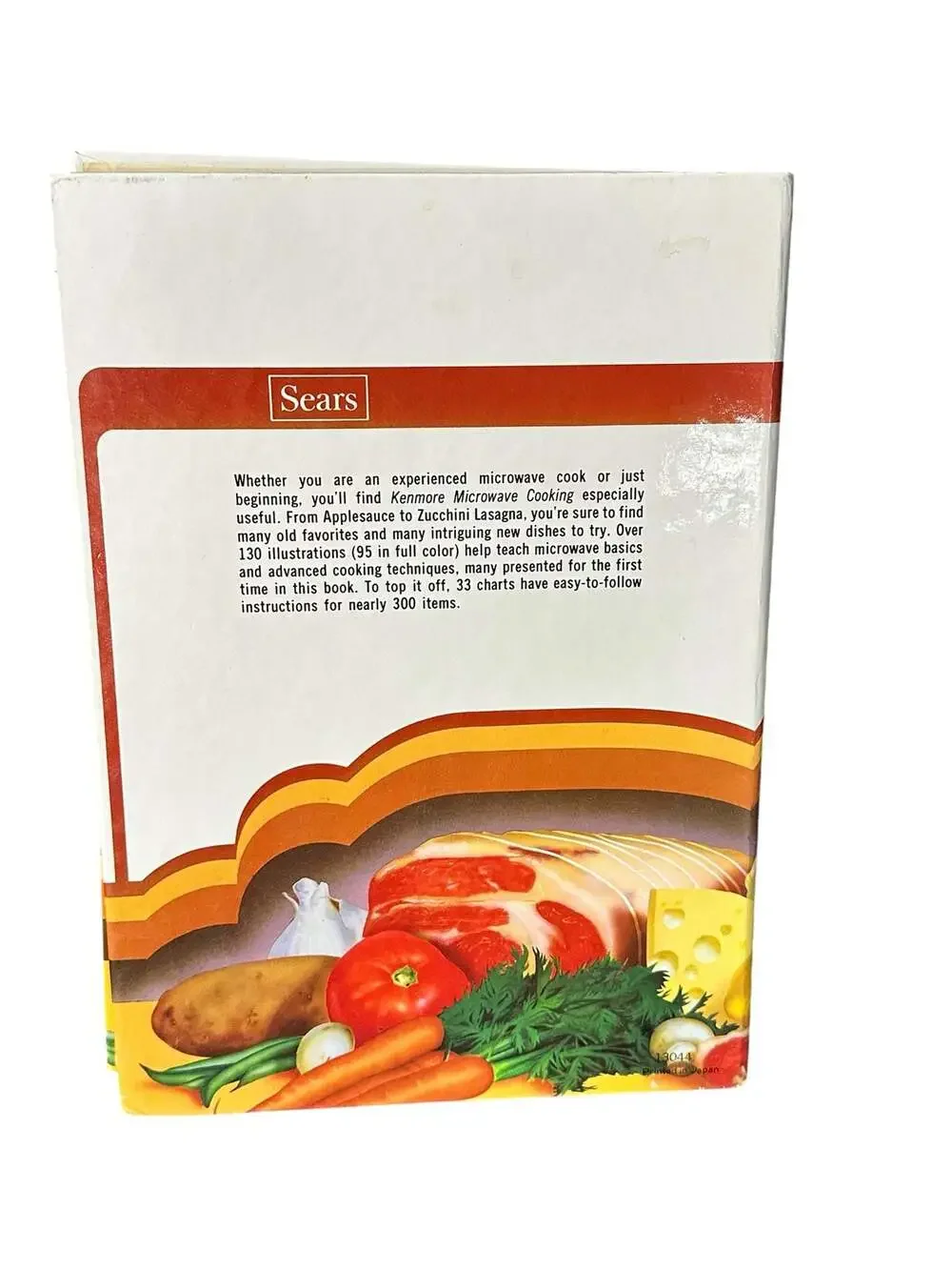 Kenmore Microwave Cooking Cookbook Sears Hardcover 1985